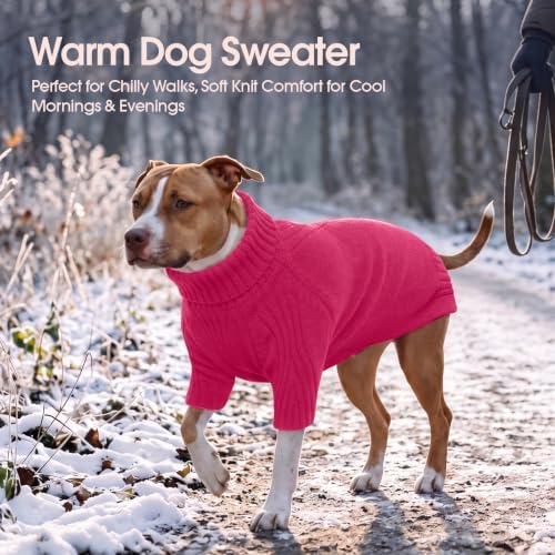 Great Dane Sweater,5XL Extra Large Sweater for Giant Breed Dogs in Winter