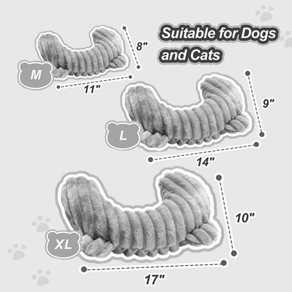 Dog Calming Pillow,Soft and Neck-Friendly,Washable Pet Neck Pillows,11"x8"