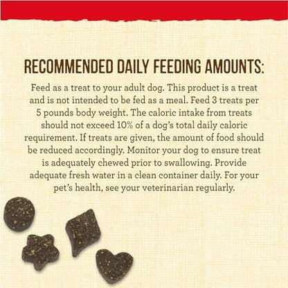 Merrick Lil' Plates Small Dog Training Treats, Beef, 5 oz Pouch