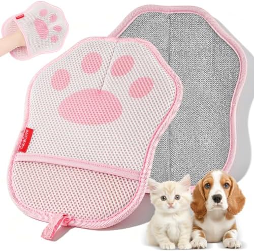 CareCove Reusable Electrostatic Pet Hair Removal Glove for Cats & Dogs