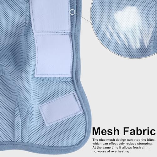 Horse Fly Boots, Mesh Fly Boots for Horse Set of 4, Equine Leg Protection