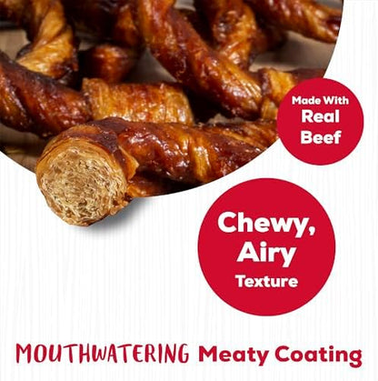 Country Kitchen Rawhide Free Beef Rings Dog Chews,Made with Real Beef,Highly Digestible,Gluten Free,7 Count (Pack of 2)