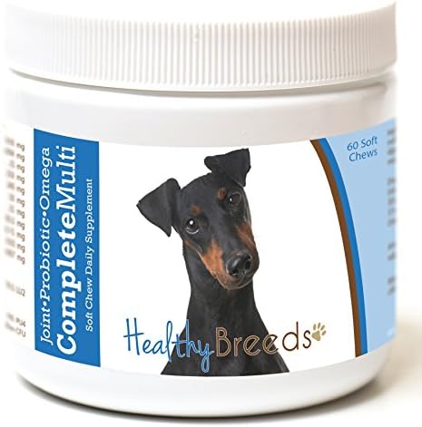 Healthy Breeds Manchester Terrier All In One Multivitamin Soft Chew 60 Count