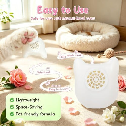PurifyLogix 6PCS Universal Deodorizing Pods for Automatic Cat Litter Box