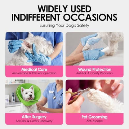 AOFITEE Soft Dog Cone Collar Anti-Lick, Dog Cone Alternative After Surgery