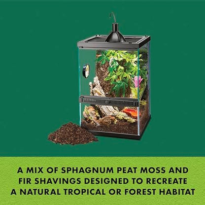 Zilla Jungle Mix Terrarium Substrate Bedding, 8 Quart