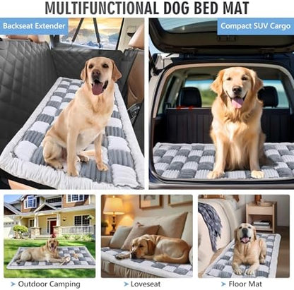Dog Bed for Car Back Seat, Non-Slip Backseat Pet Mat Standard, 51''X23.5''