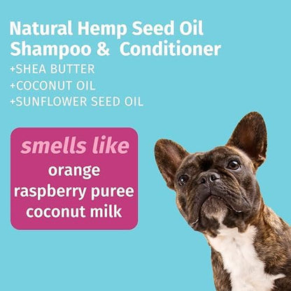 Hempz Petz, Shampoo, Citrus Orange & Red Raspberry, 17 oz.