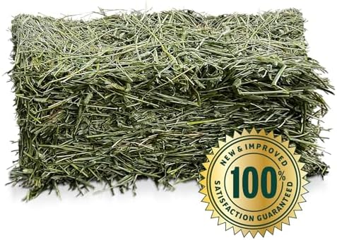 Eaton Pet and Pasture Naturally Grown, Premium, 1st Cut Blend, Western Timothy Hay Orchard Blend, Small Animal Food, Sustainable, Eco-Friendly, Farmer-Owned, 6LB-Box.