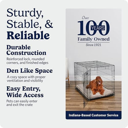 Midwest 42-Inch Single Door iCrate, for Large Breeds, 71-90 lbs