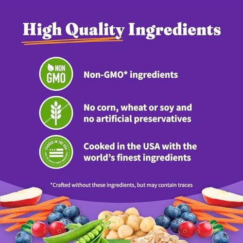 Halo Holistic Dry Dog Food, Vegan Plant-Based Recipe, Superfoods, 10 lb