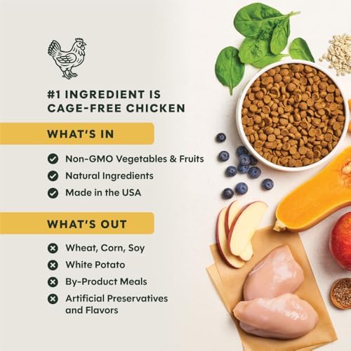 Instinct BeNatural Dry Dog Food, Whole Grain, Chicken & Brown Rice, 25 lb.