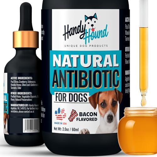 Handy Hound Natural Immune Support for Dogs, Bacon Flavor, 2 oz