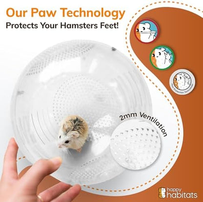 Clear Hamster Exercise Ball 7” – Pet Rat Accessories