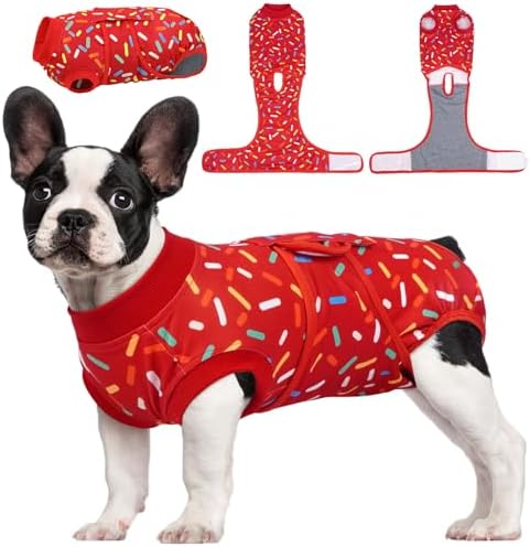 Kuoser Recovery Suit for Dogs After Surgery, Female Dog Onesie for Surgery