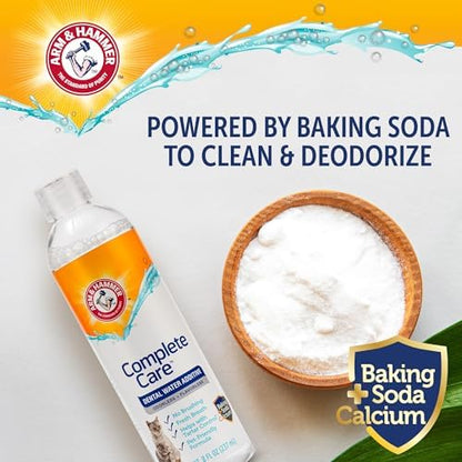Arm & Hammer Complete Care Cat Dental Water Additive, 8 Fl Oz, 2-Pack