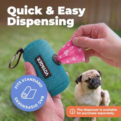 Best Pet Supplies Poop Bags for Dogs - Pink Heart, 150 Count