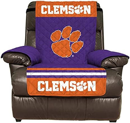 Pegasus Sports NCAA Microfiber Furniture Protector Cover with Elastic Straps