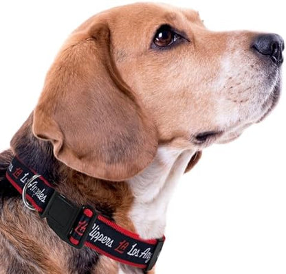New & Improved Pets First NBA PET Collar Los Angeles Clippers Dog Collar, Size Large Basketball Team Collar for Dogs & Cats. A Shiny & Colorful Dog & Cat Collar Licensed by The NBA