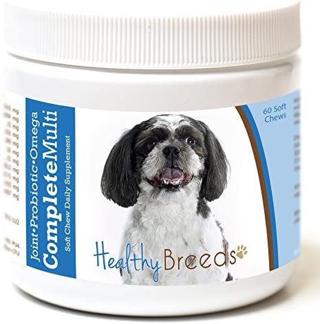 Healthy Breeds Shih-Poo All In One Multivitamin Soft Chew 60 Count