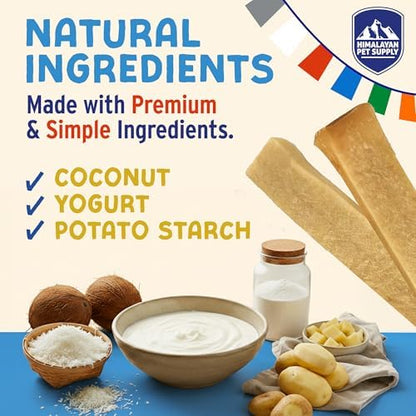 Himalayan Dog Chew Yogurt Sticks, Probiotic Dog Treats, Original, 20 Treats