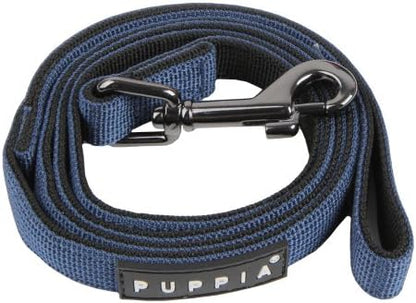Puppia Two Tone Dog Lead Strong Durable Comfortable Grip Walking Training Leash for Small & Medium Dog, Royal, Small