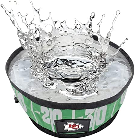 Pets First NFL Collapsible Pet Bowl