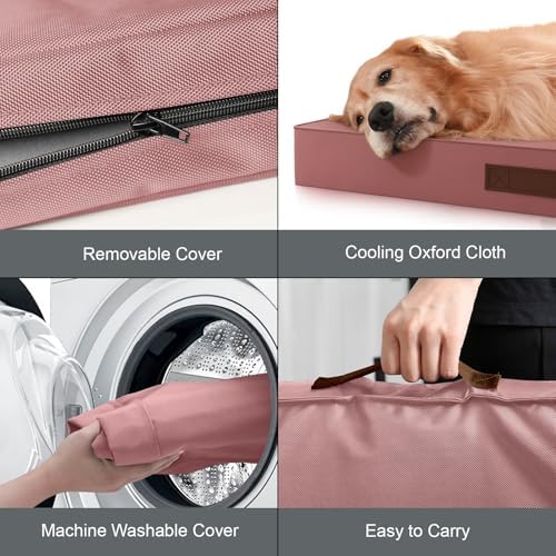 Outdoor Waterproof Orthopedic Dog Bed for Large Dogs