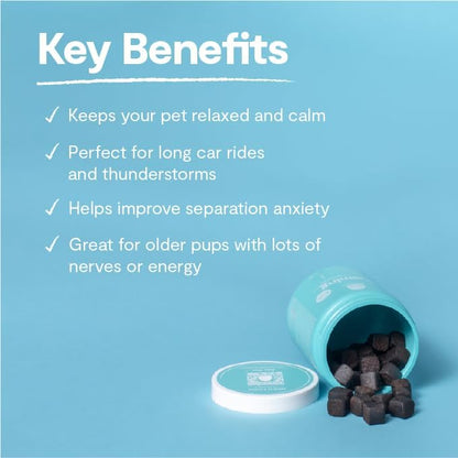 Open Farm Calming Chews, Dog Supplement, 12.7 oz, 90 Count