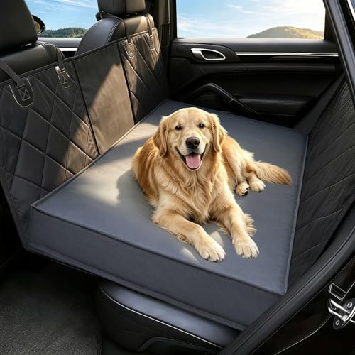 Backseat Dog Bed, Dog Bed for Car Back Seat, Fits Back Seat Extenders