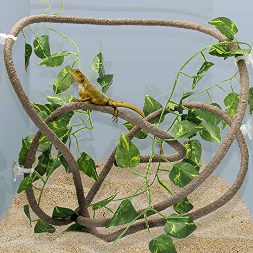 Coolrunner 8FT Reptile Vines and Flexible Reptile Leaves