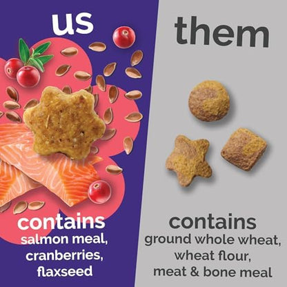 Fruitables Crunchy Cat Treats, Healthy Cat Treat, Salmon & Cranberry, 30oz