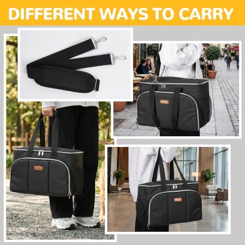 Dog Cat Grooming Bag for Vacuum,Scissors,Dog Grooming Kit Supplies
