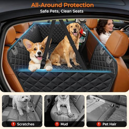 URPOWER XL Hard Bottom Dog Seat Cover for Full-Size Truck Back Seat