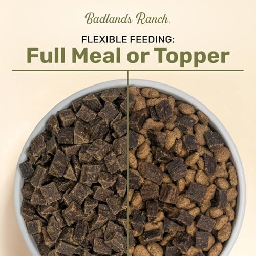 BADLANDS RANCH Air-Dried Chicken Dog Food, 87% Real Meat, 64 oz, 2-Pack