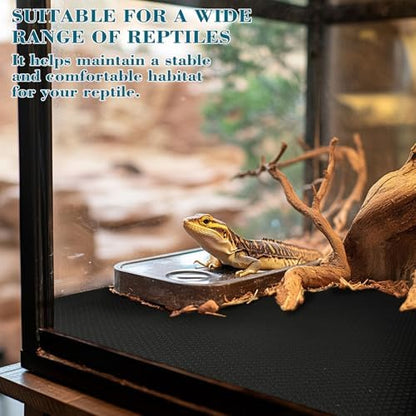 MAQIHAN Reptile Mat for Bearded Dragon Tanks - 6.5 FT Bearded Dragon Carpet