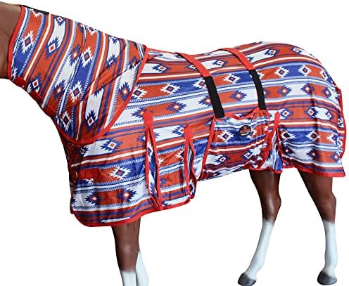 HILASON Horse Fly Sheet Breathable Mesh UV Protection Mosquito Bug Summer