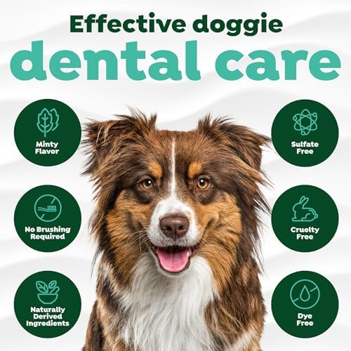 TropiClean Fresh Breath Oral Care Spray for Dogs & Cats | Dog Breath Spray | Mint Breath Freshener | Pet Bad Breath Treatment | Made in The USA | 4 oz