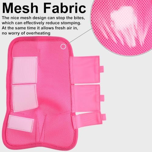Horse Fly Boots, Mesh Fly Boots for Horse Set of 4, Equine Leg Protection