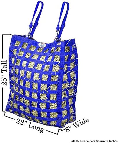 Derby Originals Superior Slow Feeder Horse Hay Bag with Super Tough Bottom and 1 Year Warranty