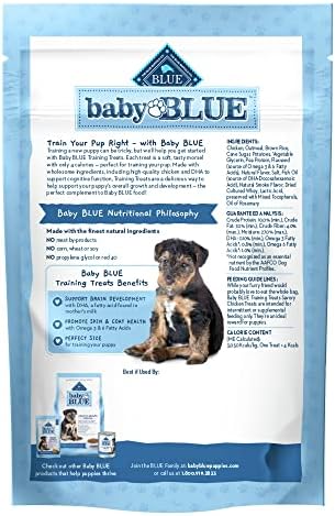 Blue Buffalo Baby BLUE Savory Chicken Puppy Training Treats, 4 oz