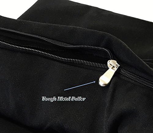 Black Canvas Durable External Case Cover Waterproof Therapeutic Orthopedic 100% Solid True Dense Cooling Blue Memory Foam Pad Pet Dog Bed Crate Free 2nd External Cover (35x20x4 Inch)