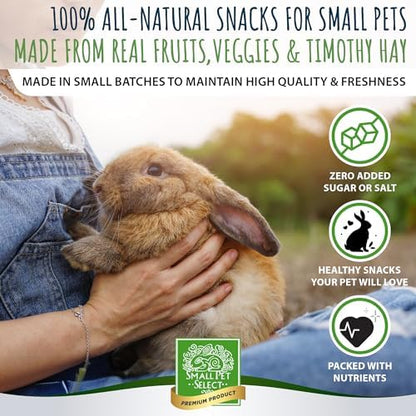 Small Pet Select Healthy Snacker, Apple & Banana, Rabbits, 2 oz