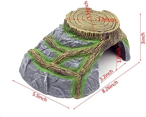 Bearded Dragon Tank Accessories Medium Reptile Hide