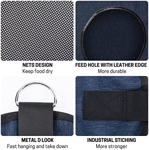 Hay Bags for Horse, Large Capacity Feeding Bag, Hay Nets