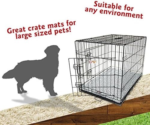 42" Towers Gray Crate Dog Bed Mat By Majestic Pet Products