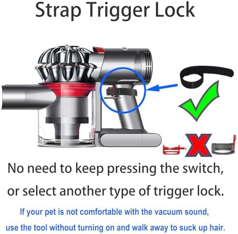 Dog Hair Vacuum Attachment for Dyson Cordless Upright Vac, Groom Tool Pet Shedding Brush for V6 V7 V8 V10 V11 V15 DC41 DC65 UP13-UP30 Animal, Grooming Kit with Long Extension Hose Adapter