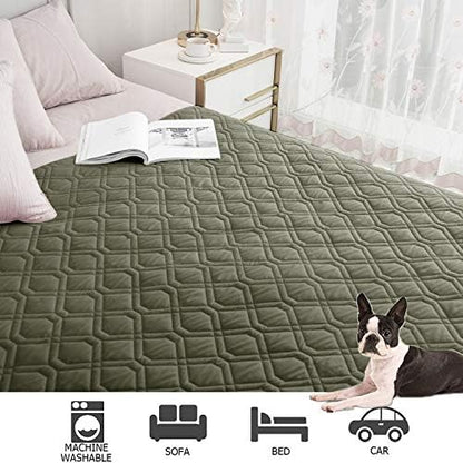 Ameritex Waterproof Dog Bed Cover Pet Blanket for Furniture Bed Couch Sofa Reversible
