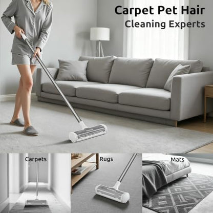 ACE2ACE A3 Pro Carpet Roller for Pet Hair, Carpet Pet Hair Removal Tool