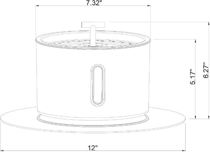 Level One Pets Automated Pet Drinking Fountain